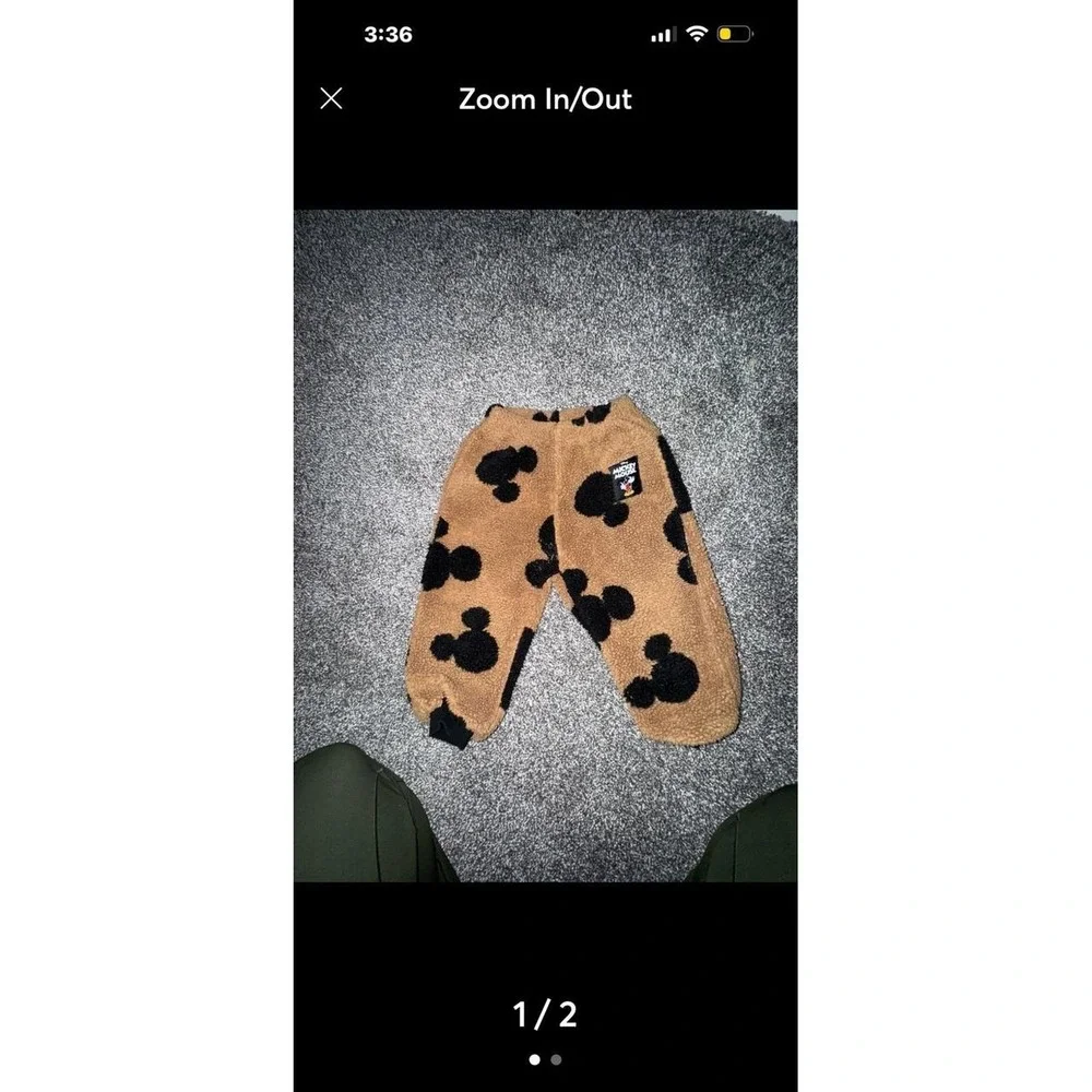 Zara Mikey mouse Sherpa outfit